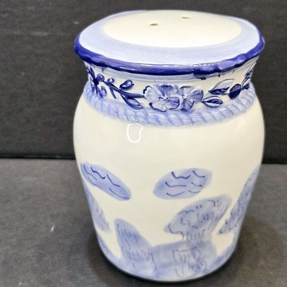 Vintage CIC China PG Blue & White Avignon Rooster Pepper Shaker - Picture 3 of 8